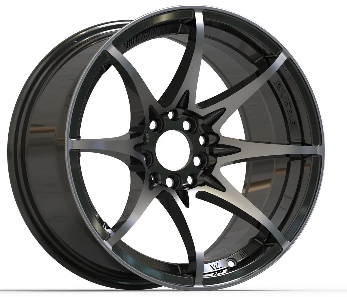 XCD-1308 Forged Wheel for Audi design detail