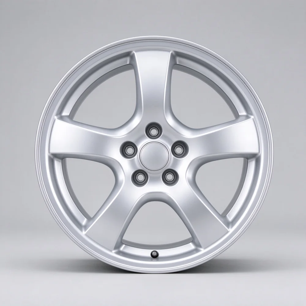 XCD-C01 Silver 5-Spoke Cast wheel
