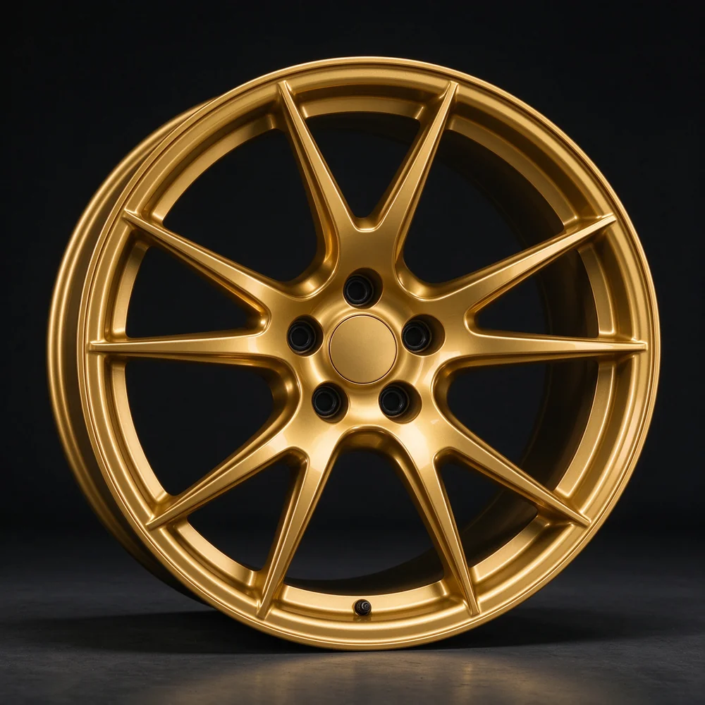 XCD-C08 Gold Y-Spoke Cast 16–20" cast aluminum alloy wheel