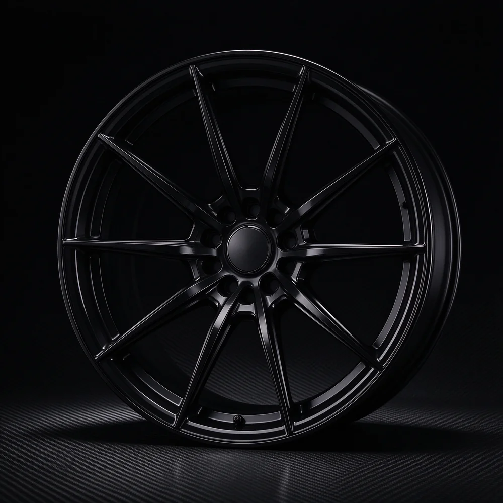 XCD-F01 Black Multi-Spoke Forged wheel