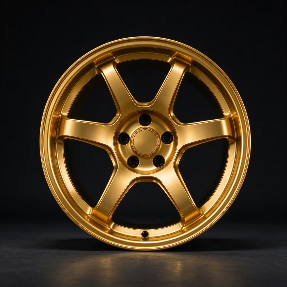 XCD-F02 Gold Racing Forged wheel