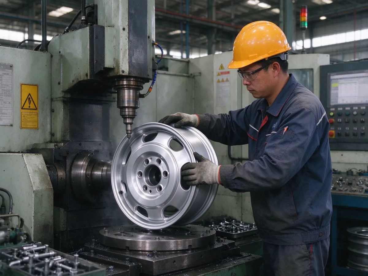 Xinchida workers operating machinery