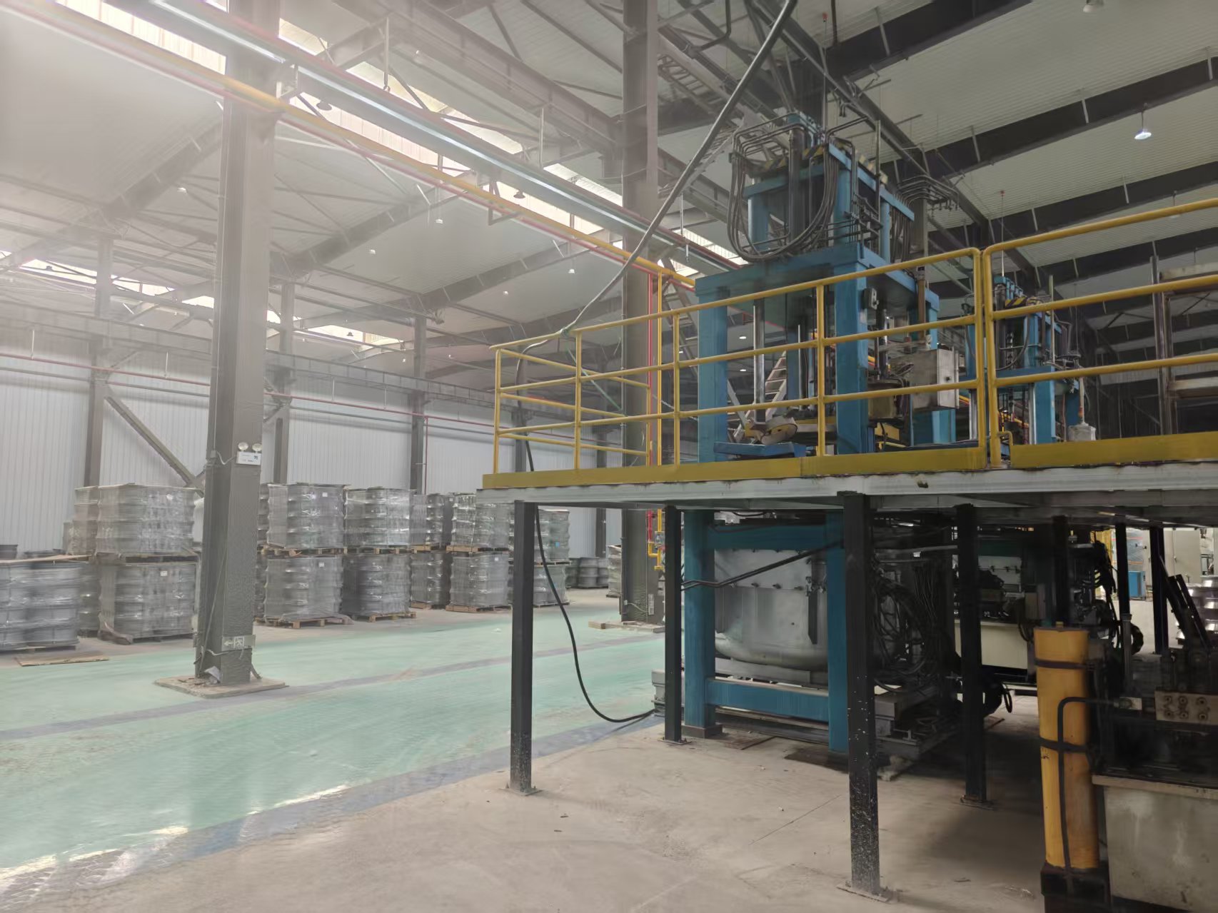 Xinchida wheel factory production line