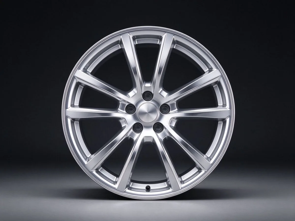 Real wheel product photo from our factory